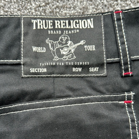 Men's Black Cargo Shorts - Picture 6 of 8